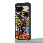 sketch book back phone cover | glass case for google pixel 9