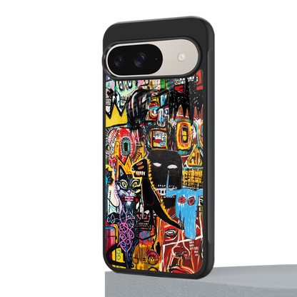 sketch book back phone cover | glass case for google pixel 9