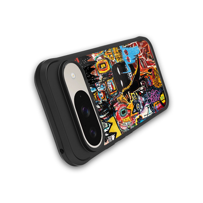 sketch book back phone cover | glass case for google pixel 9
