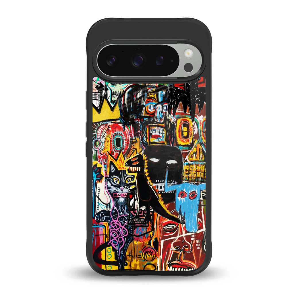 sketch book back phone cover | glass case for google pixel 9 pro xl