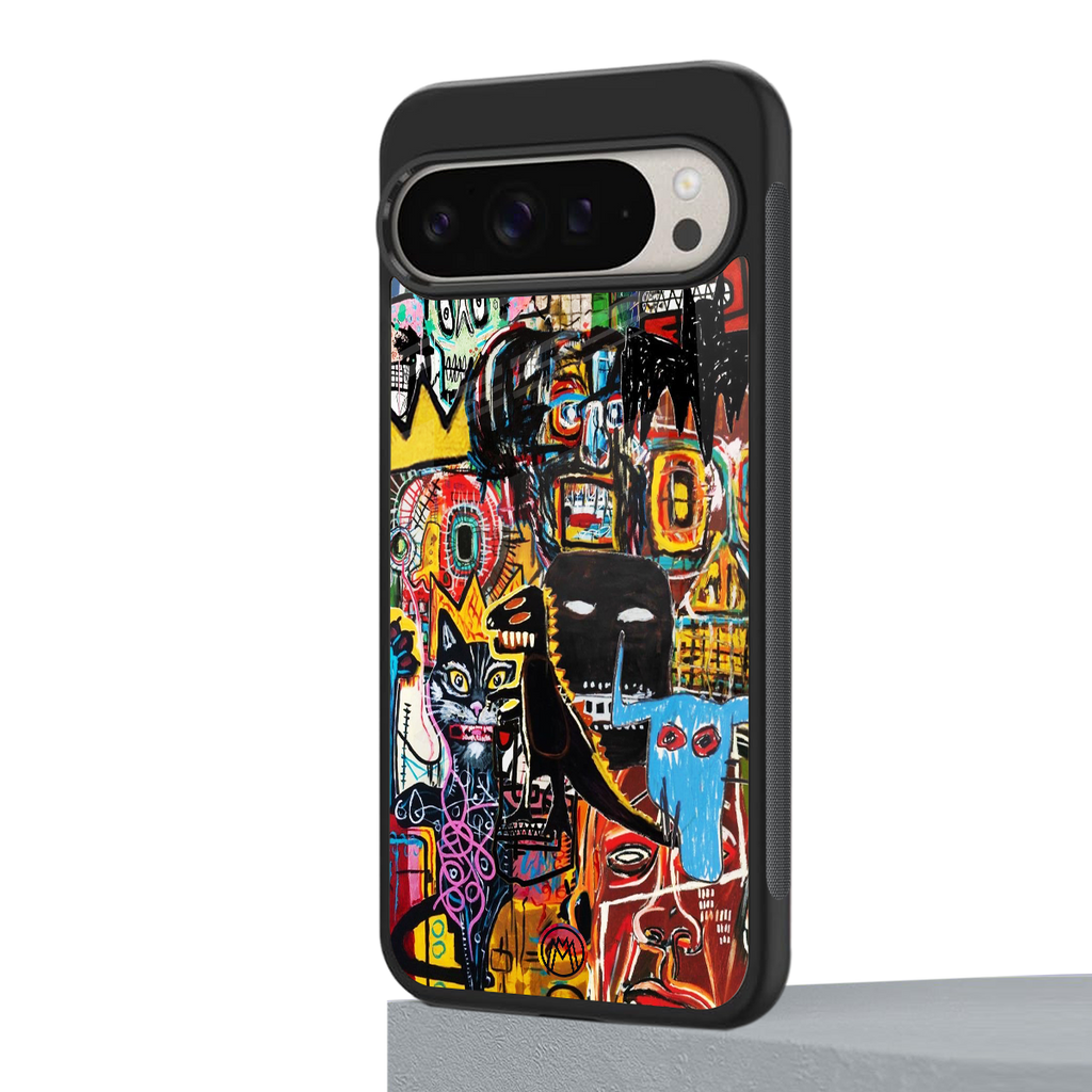 sketch book back phone cover | glass case for google pixel 9 pro