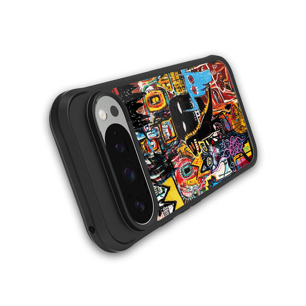 sketch book back phone cover | glass case for google pixel 9 pro