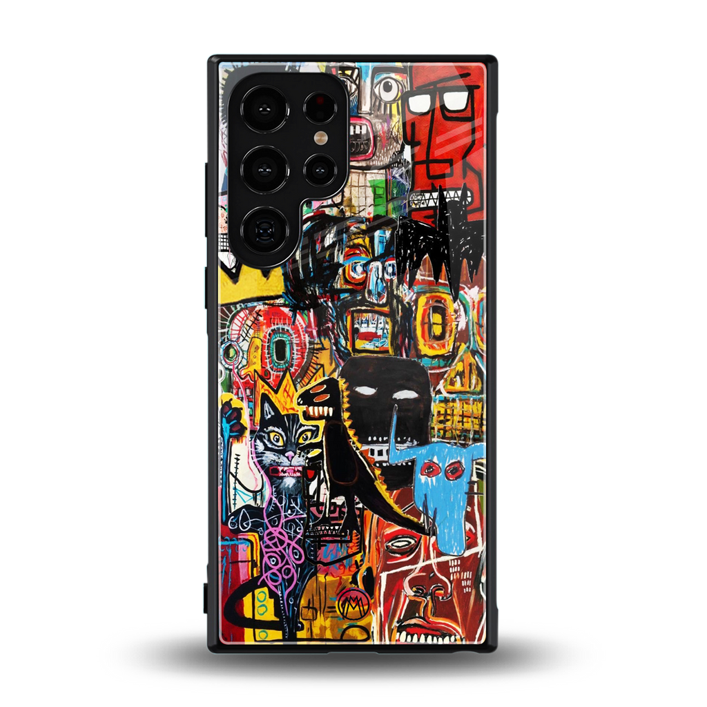sketch book back phone cover | glass case for samsung galaxy s24 ultra