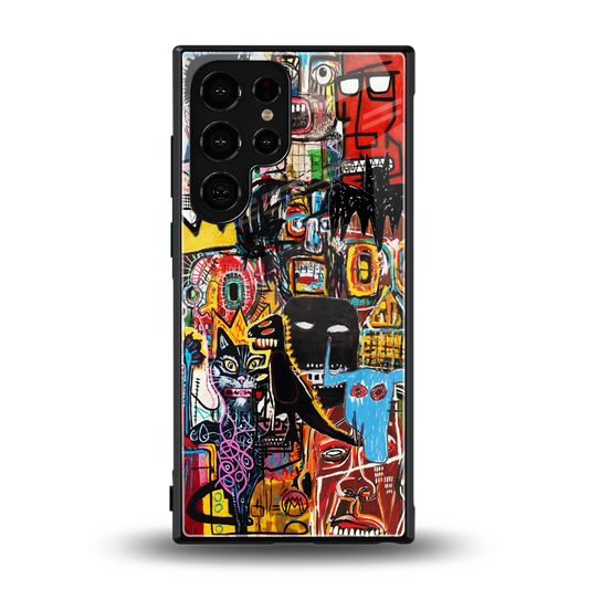 sketch book back phone cover | glass case for samsung galaxy s24 ultra