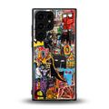 sketch book back phone cover | glass case for samsung galaxy s23 ultra