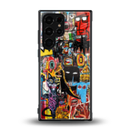 sketch book back phone cover | glass case for samsung galaxy s23 ultra