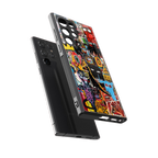 sketch book back phone cover | glass case for samsung galaxy s23 ultra