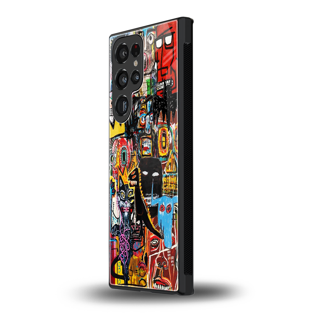 sketch book back phone cover | glass case for samsung galaxy s23 ultra