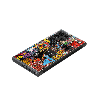 sketch book back phone cover | glass case for samsung galaxy s24 ultra
