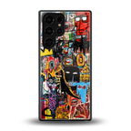 sketch book back phone cover | glass case for samsung galaxy s25 ultra