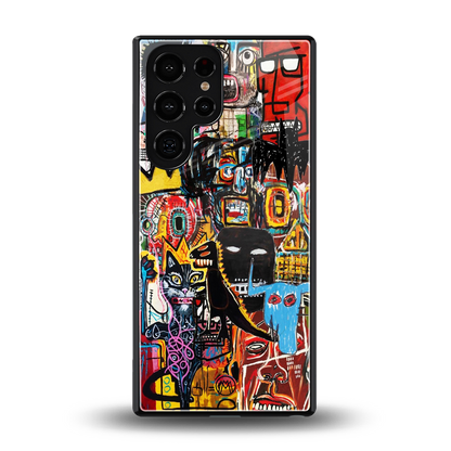 sketch book back phone cover | glass case for samsung galaxy s25 ultra