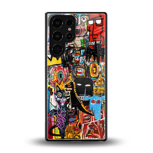 sketch book back phone cover | glass case for samsung galaxy s25 ultra