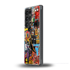 sketch book back phone cover | glass case for samsung galaxy s25 ultra