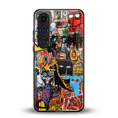 sketch book back phone cover | glass case for samsung galaxy s23 plus