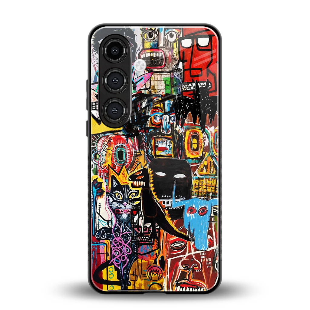 sketch book back phone cover | glass case for samsung galaxy s24 plus