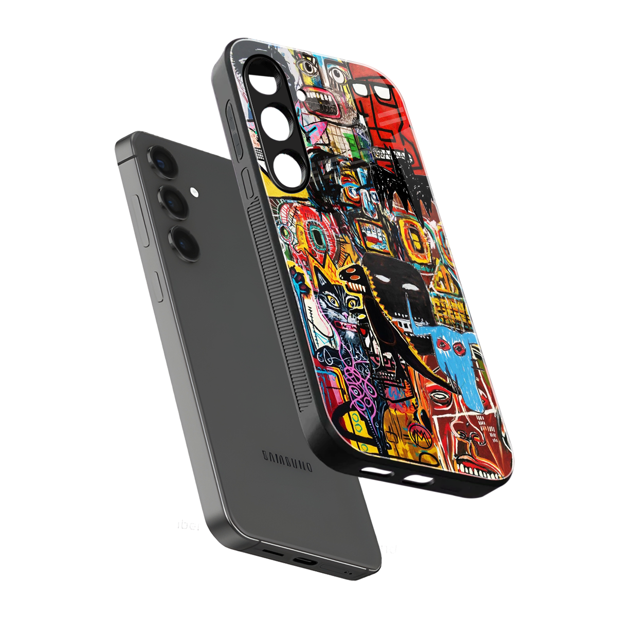 sketch book back phone cover | glass case for samsung galaxy s25 plus