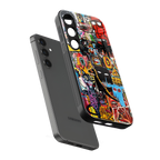 sketch book back phone cover | glass case for samsung galaxy s24 plus