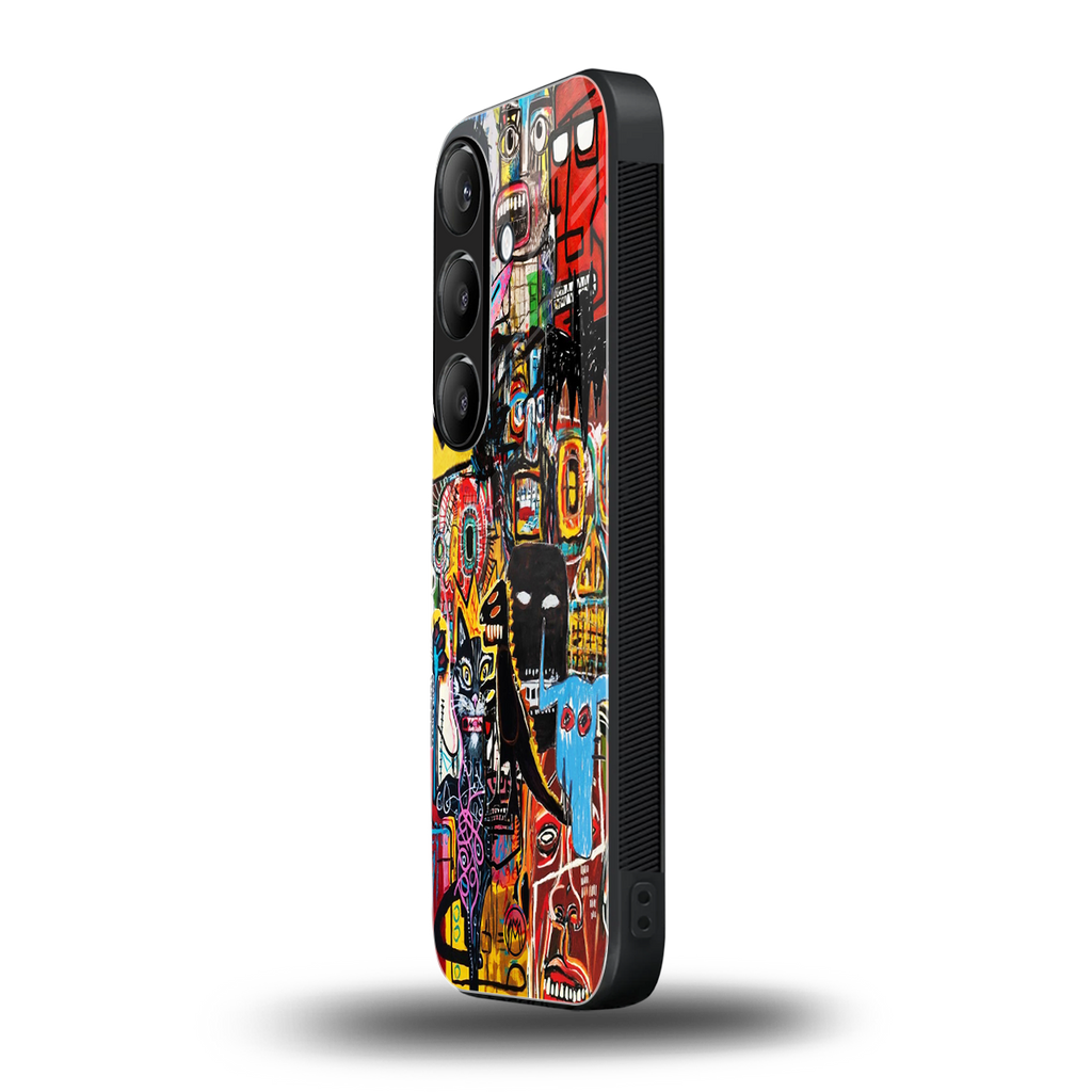 sketch book back phone cover | glass case for samsung galaxy s24 plus