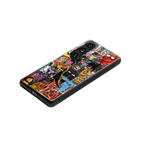 sketch book back phone cover | glass case for samsung galaxy s24 fe
