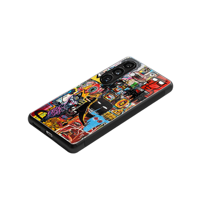 sketch book back phone cover | glass case for samsung galaxy s23 plus