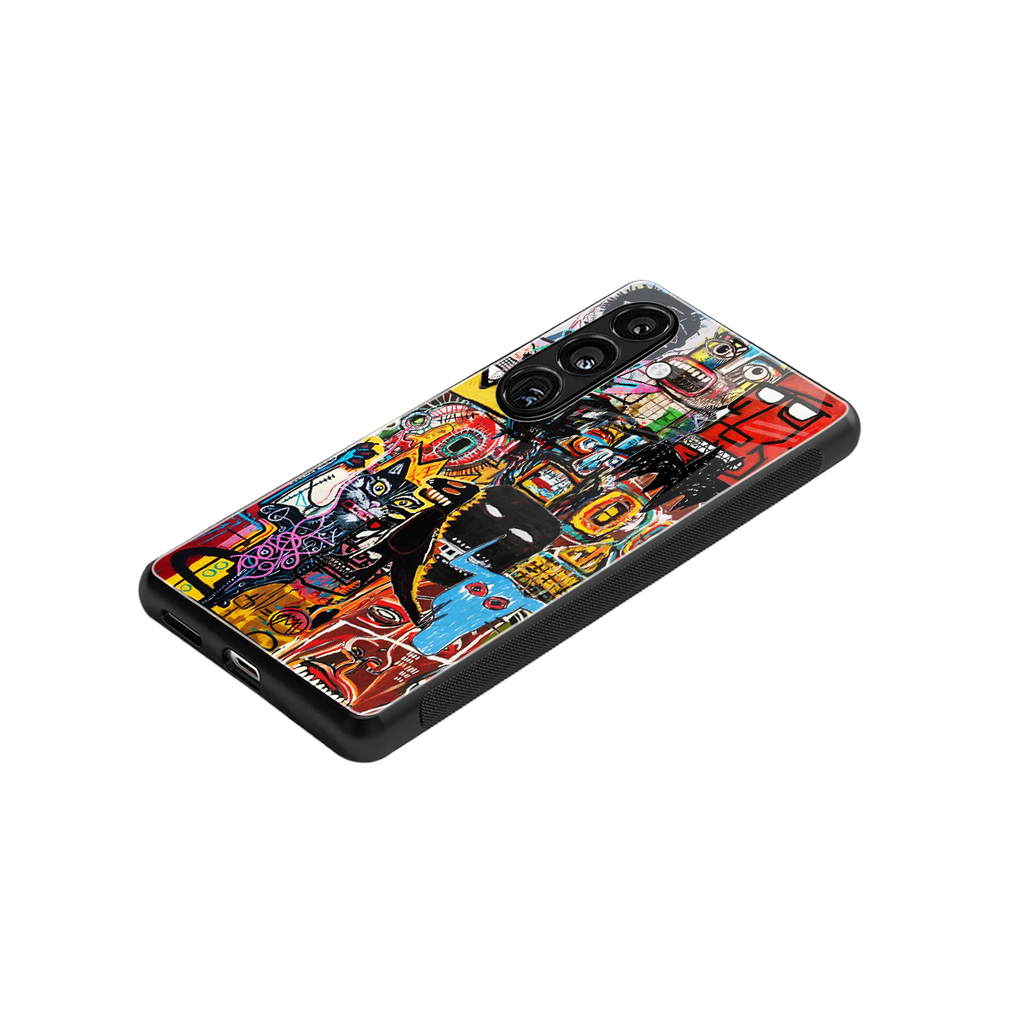 sketch book back phone cover | glass case for samsung galaxy s24 plus