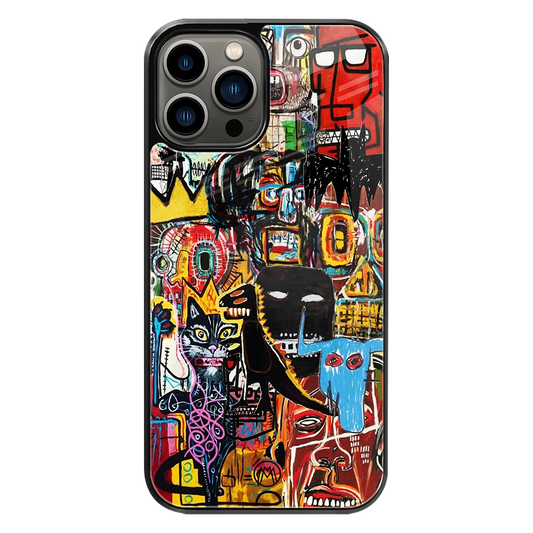 Premium Glass Back Mobile Phone Cover for iPhone, Samsung, OnePlus, Google Pixel, Redmi, Oppo, Vivo & Realme