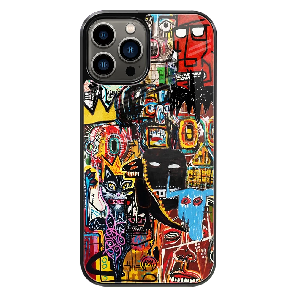 Premium Glass Back Mobile Phone Cover for iPhone, Samsung, OnePlus, Google Pixel, Redmi, Oppo, Vivo & Realme