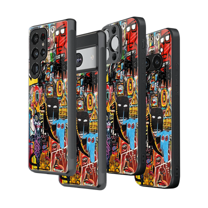 Stylish Glass Back Case for All Smartphones – iPhone, Samsung, OnePlus, Pixel, Redmi, Oppo, Vivo, Motorola