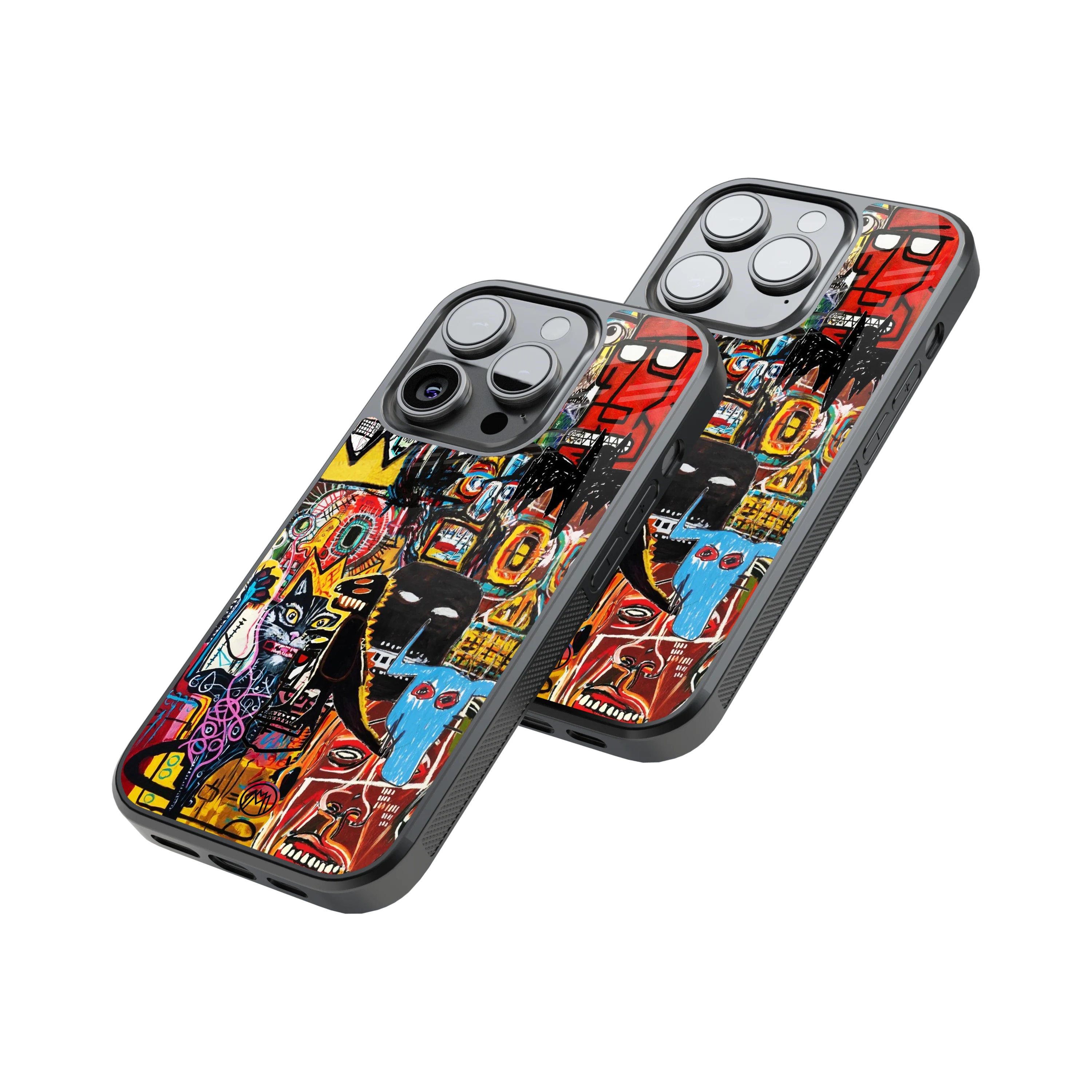 Protective Glass Back Phone Case Compatible with iPhone, Samsung, OnePlus, Pixel & More