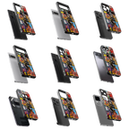 Durable Glass Back Mobile Case for iPhone, Samsung, OnePlus, Google Pixel, Redmi, Vivo, Oppo
