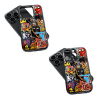 Trendy Glass Back Mobile Case for iPhone, Samsung, Redmi, OnePlus, Google Pixel, Motorola