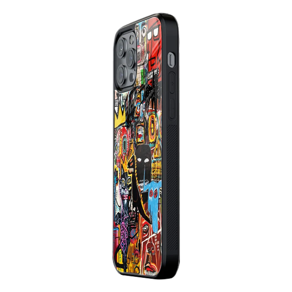Slim Glass Back Phone Case for Multiple Brands – iPhone, Samsung, Redmi, OnePlus, Oppo, Vivo