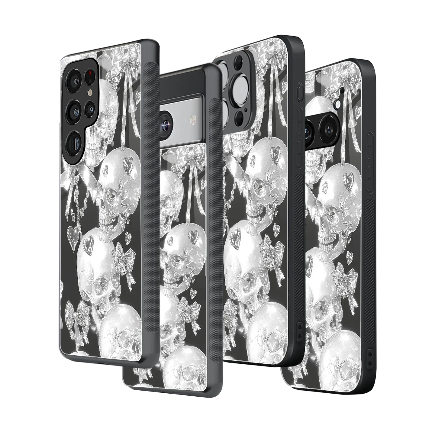 Stylish Glass Back Case for All Smartphones iPhone, Samsung, OnePlus, Pixel, Redmi, Oppo, Vivo, Motorola