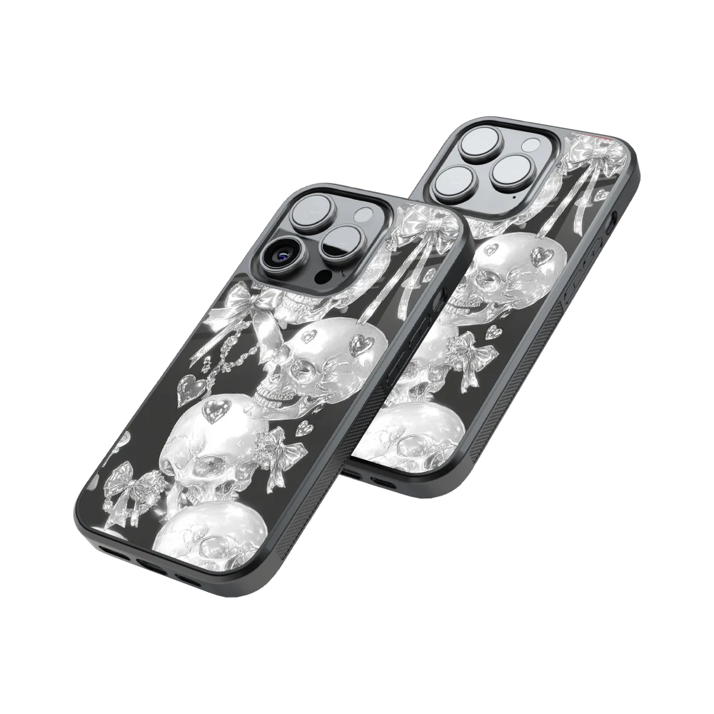 Protective Glass Back Phone Case Compatible with iPhone, Samsung, OnePlus, Pixel & More