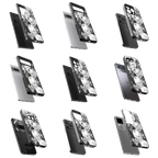 Durable Glass Back Mobile Case for iPhone, Samsung, OnePlus, Google Pixel, Redmi, Vivo, Oppo