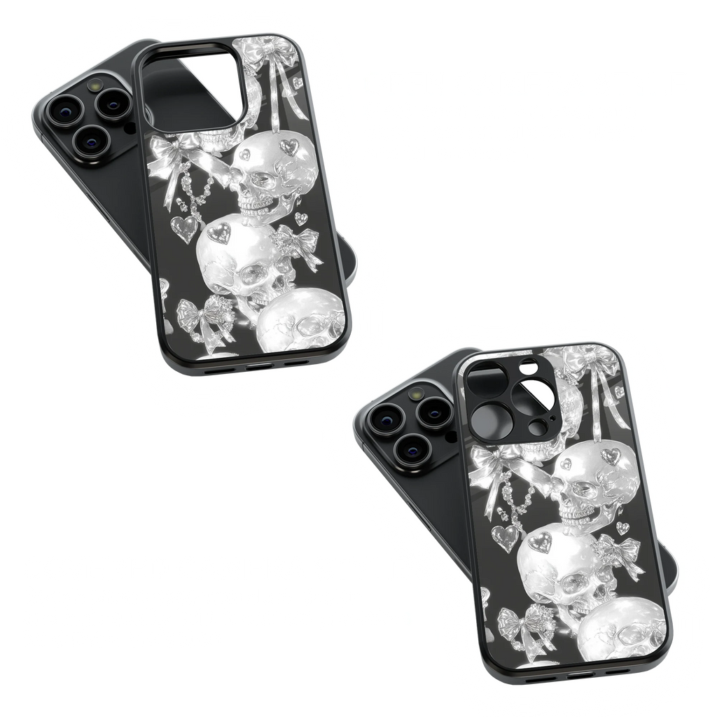 Trendy Glass Back Mobile Case for iPhone, Samsung, Redmi, OnePlus, Google Pixel, Motorola