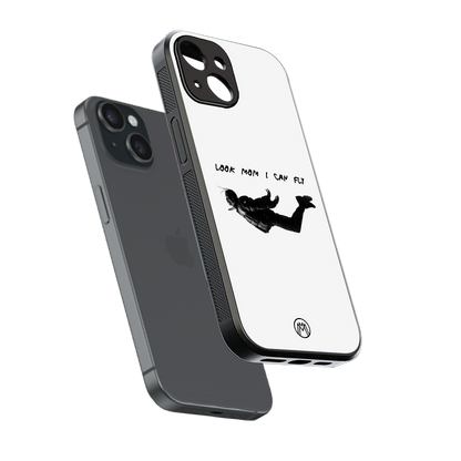 sky high back phone cover | glass case for iphone 13 mini