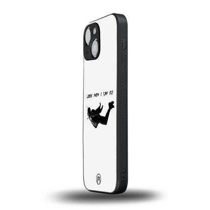 sky high back phone cover | glass case for iphone 13 mini
