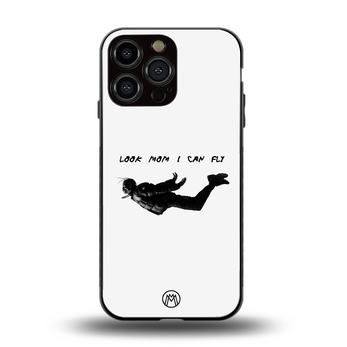 sky high back phone cover | glass case for iphone 13 pro max