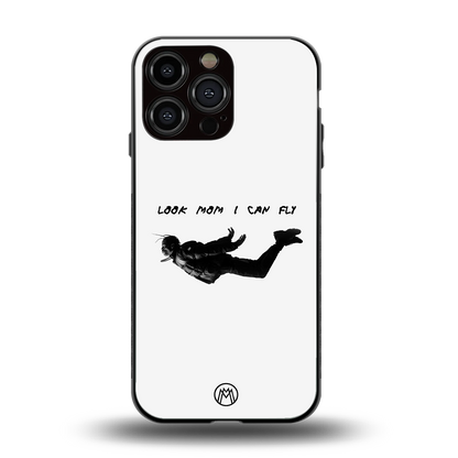 sky high back phone cover | glass case for iphone 13 pro max