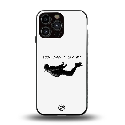sky high back phone cover | glass case for iphone 13 pro max