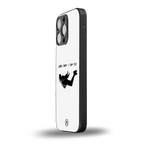 sky high back phone cover | glass case for iphone 13 pro max