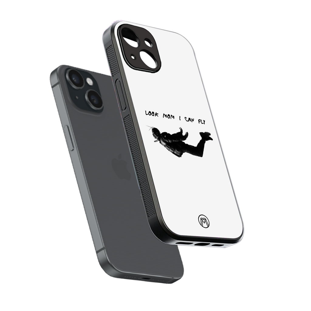 sky high back phone cover | glass case for iphone 13