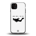 sky high back phone cover | glass case for iphone 15 plus
