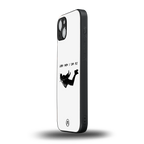 sky high back phone cover | glass case for iphone 14 plus