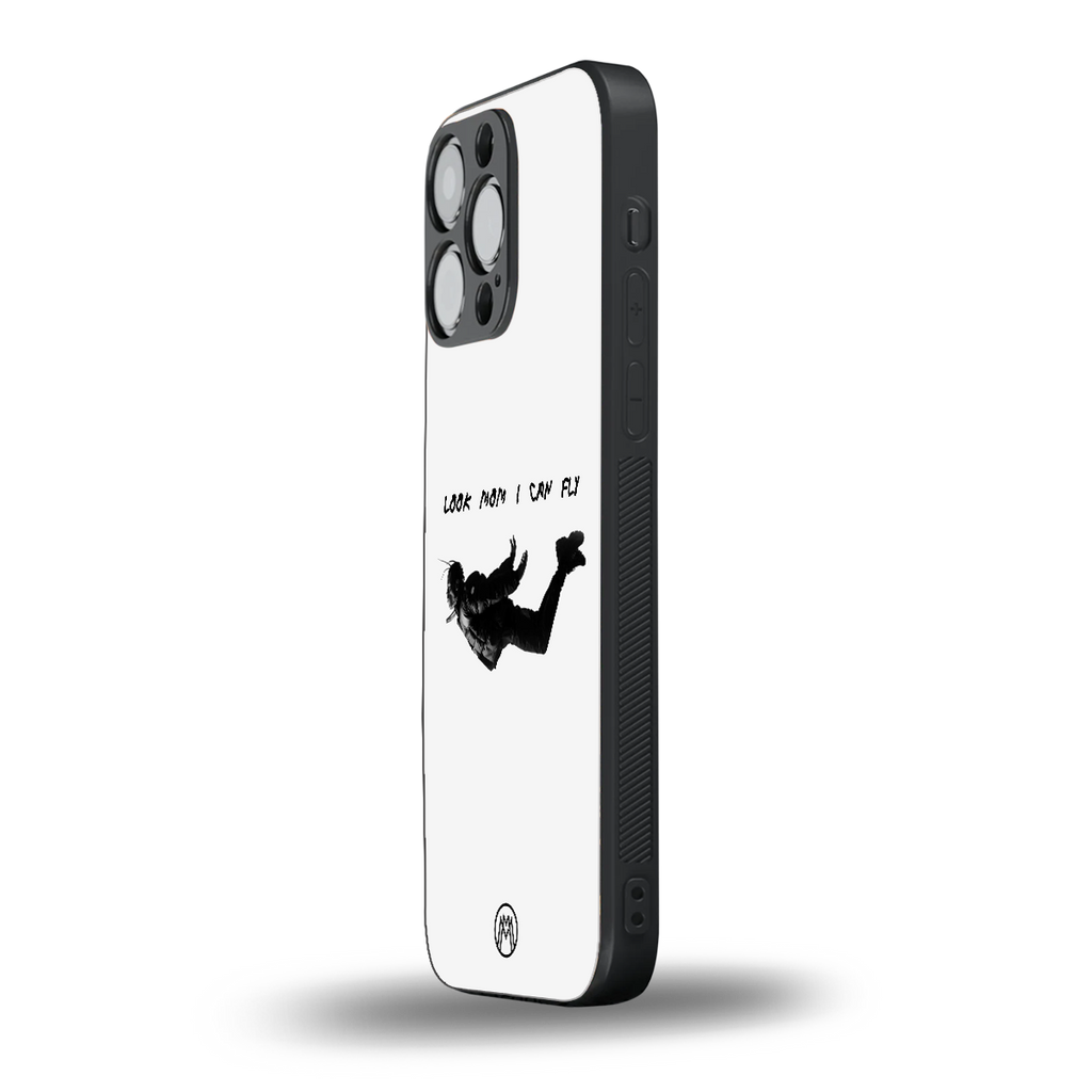 sky high back phone cover | glass case for iphone 14 pro max