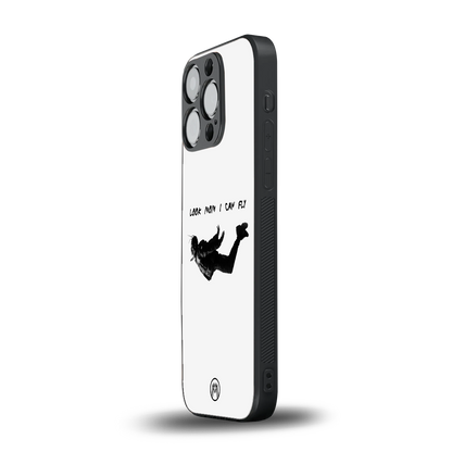 sky high back phone cover | glass case for iphone 14 pro