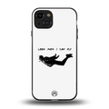 sky high back phone cover | glass case for iphone 15