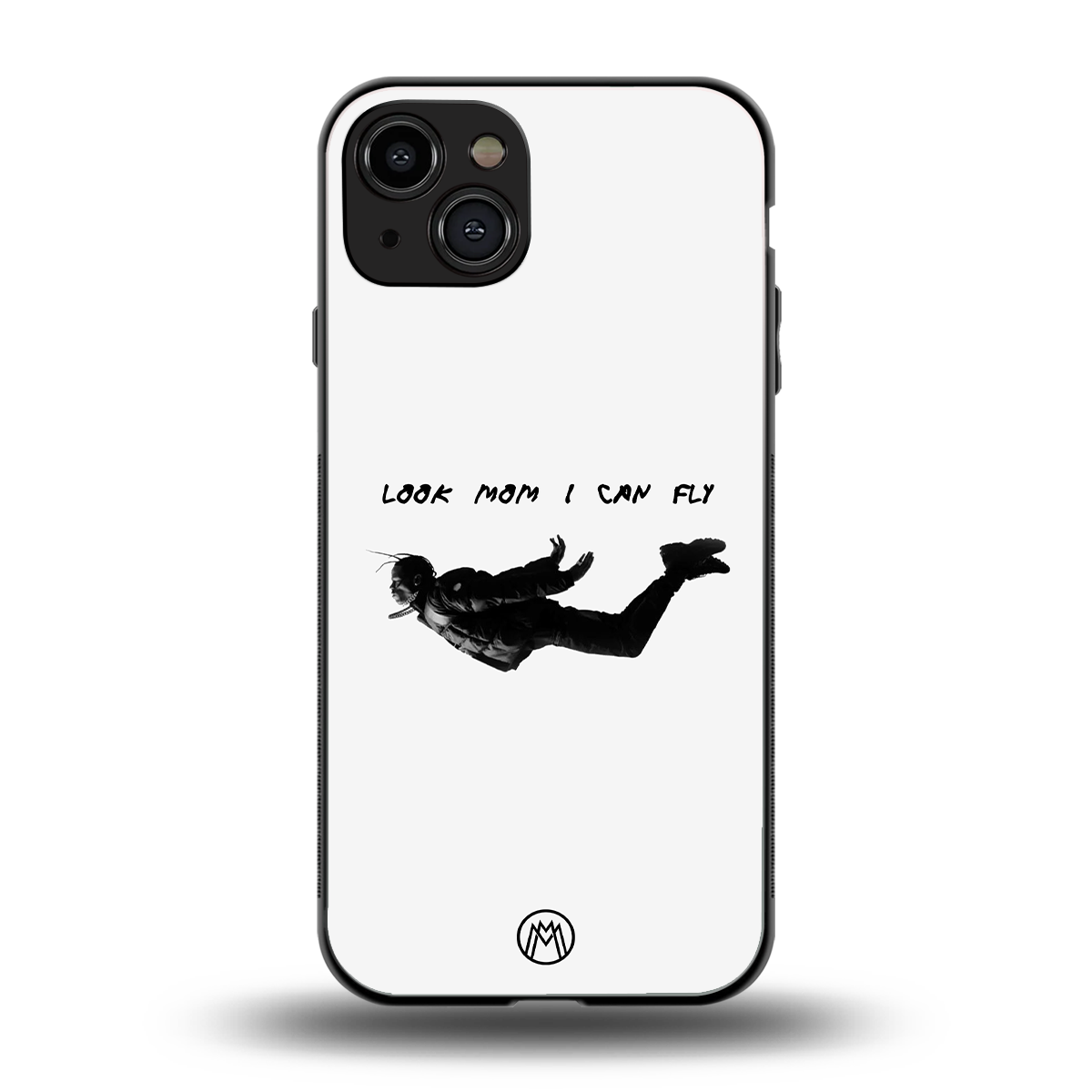 sky high back phone cover | glass case for iphone 15