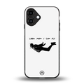 sky high back phone cover | glass case for iphone 16 plus